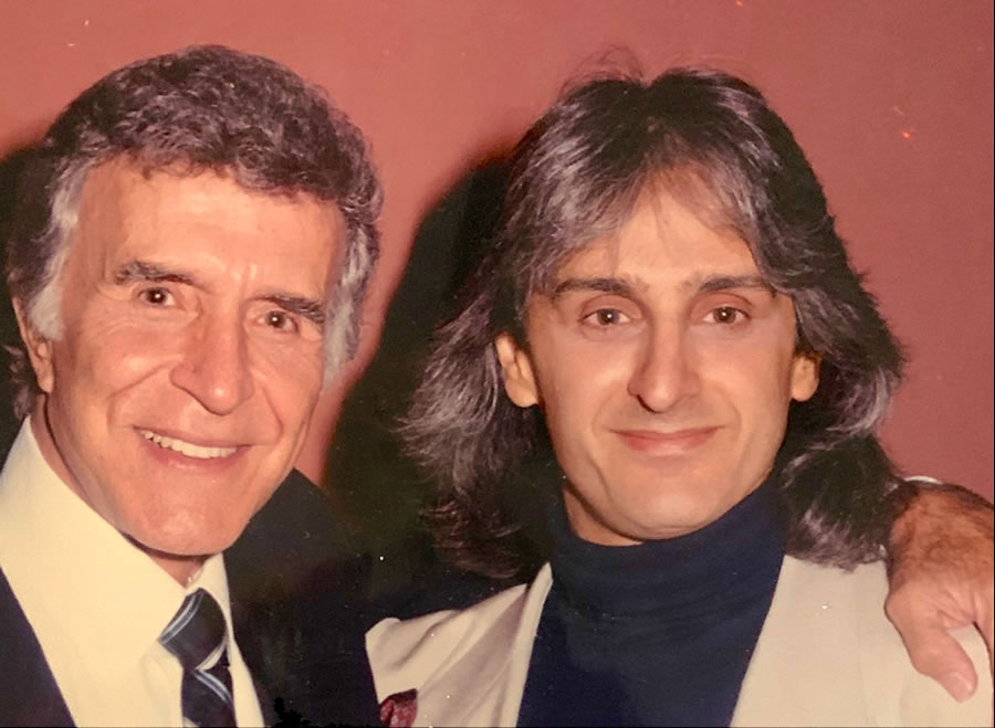 Riccardo Montalban and Giovanni Marradi Caesars Palace Las Vegas 1990